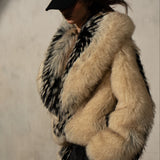 THE FOX JACKET - Sand Noir