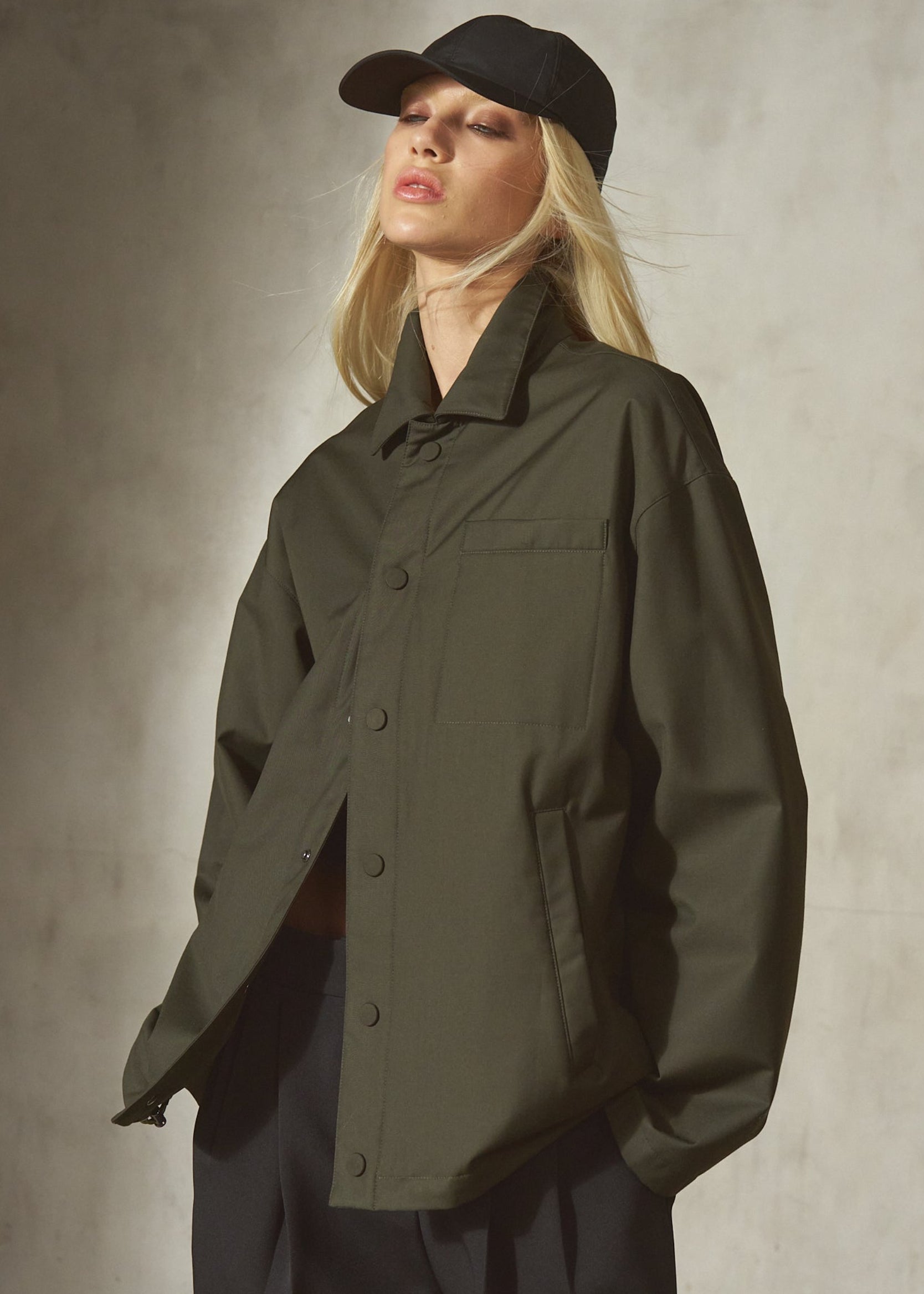 AUTER SHIRT JACKET - Army