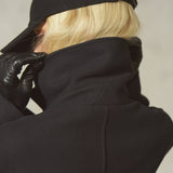ITALIAN WOOL PEACOAT – Noir