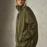 SATEEN BOMBER - Army