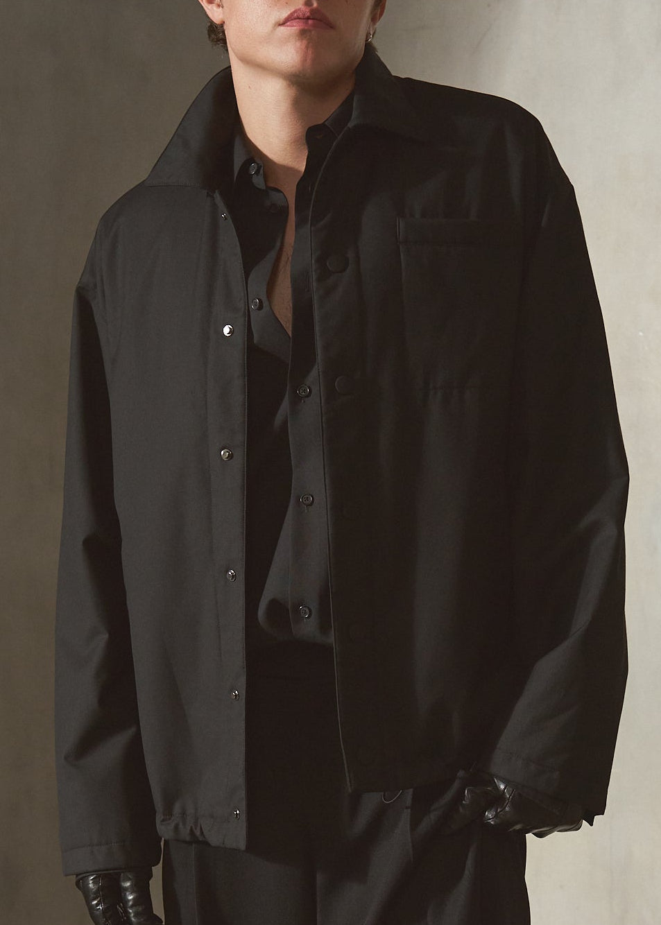 AUTER SHIRT JACKET - Noir