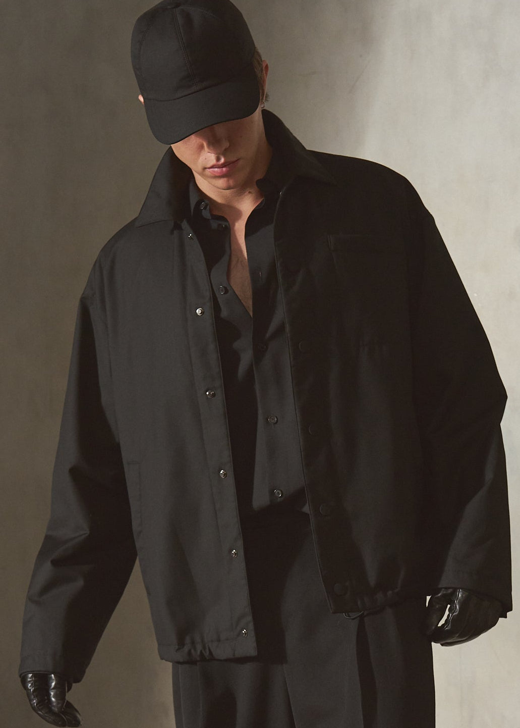 AUTER SHIRT JACKET - Noir