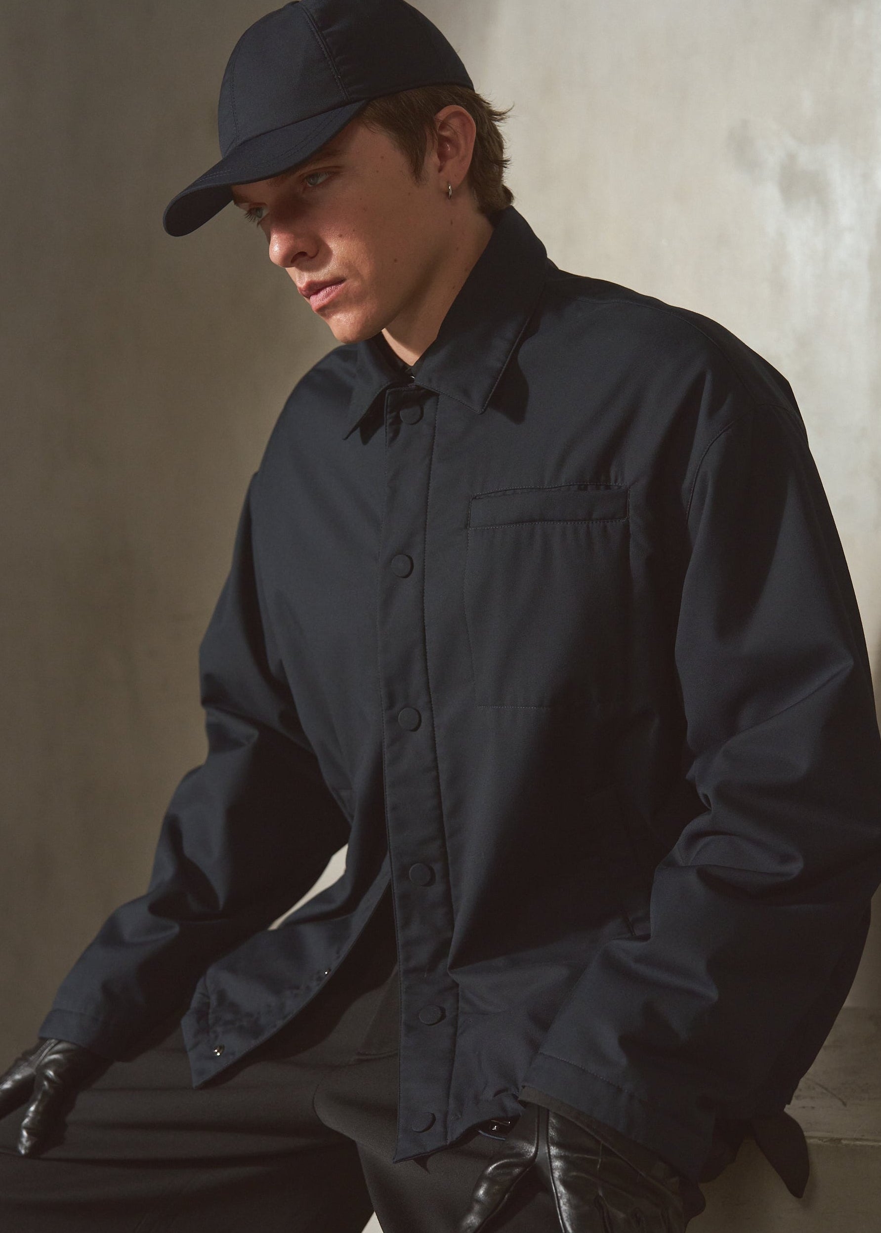 AUTER  SHIRT JACKET - Midnight
