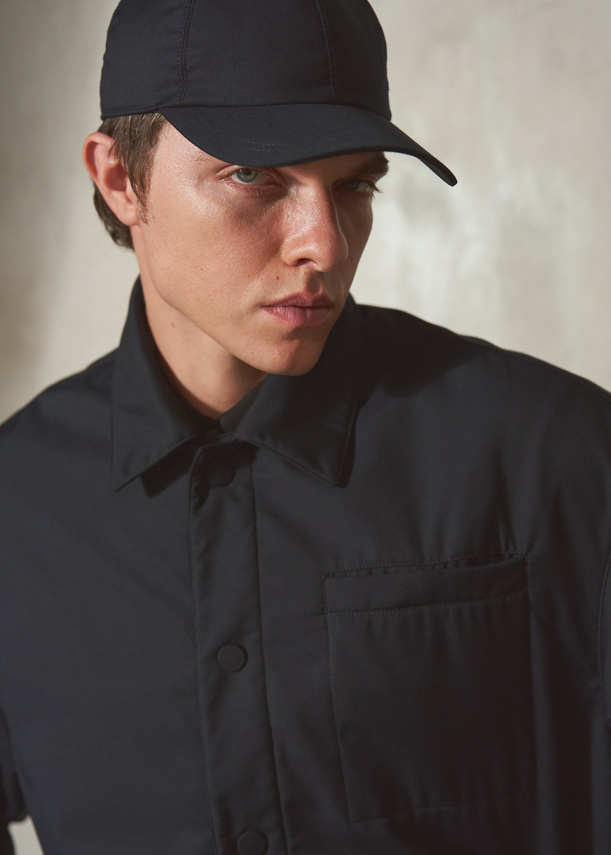 AUTER FABRIC BASEBALL CAP - Midnight