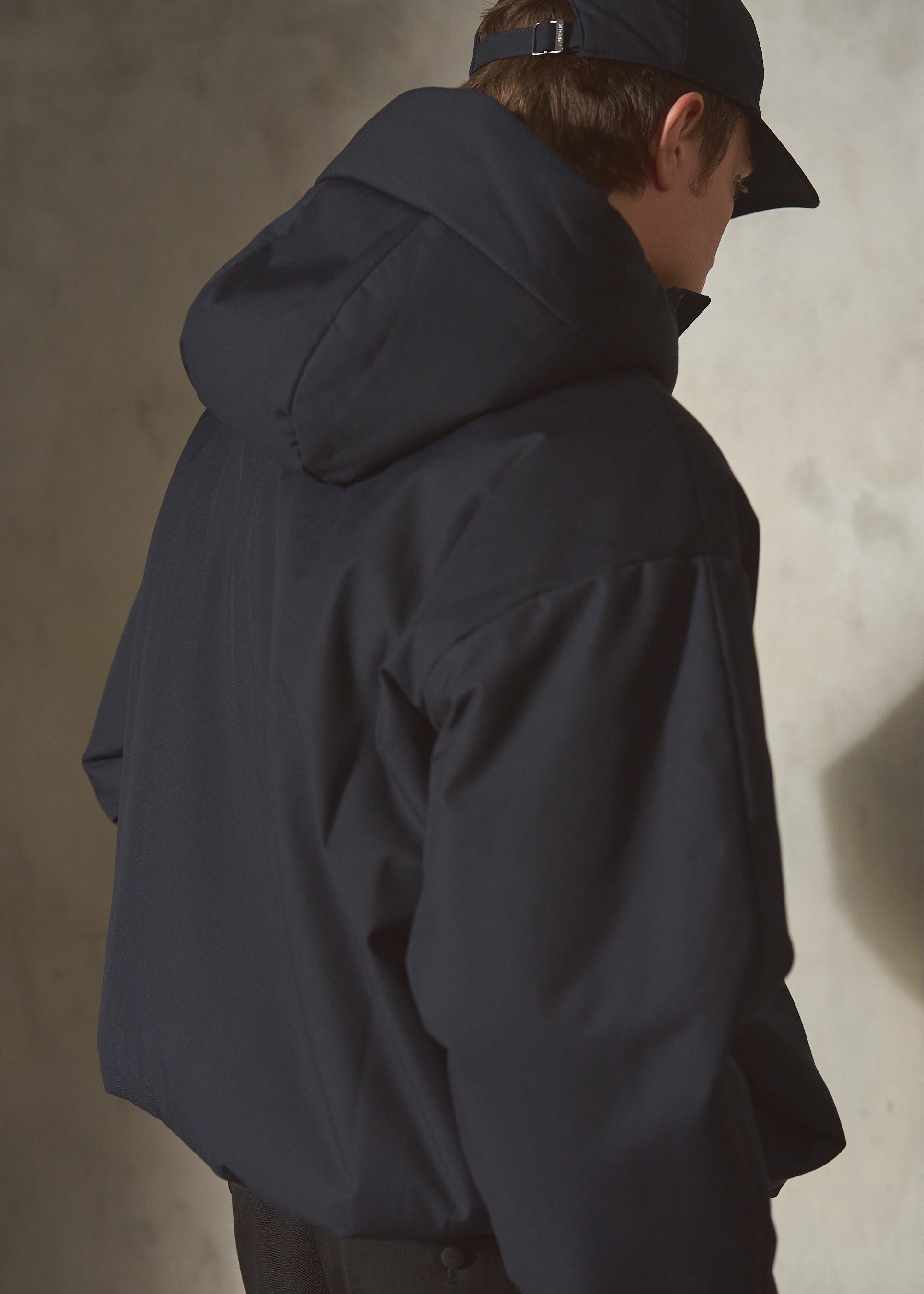 AUTER HOODED PUFFER - Midnight