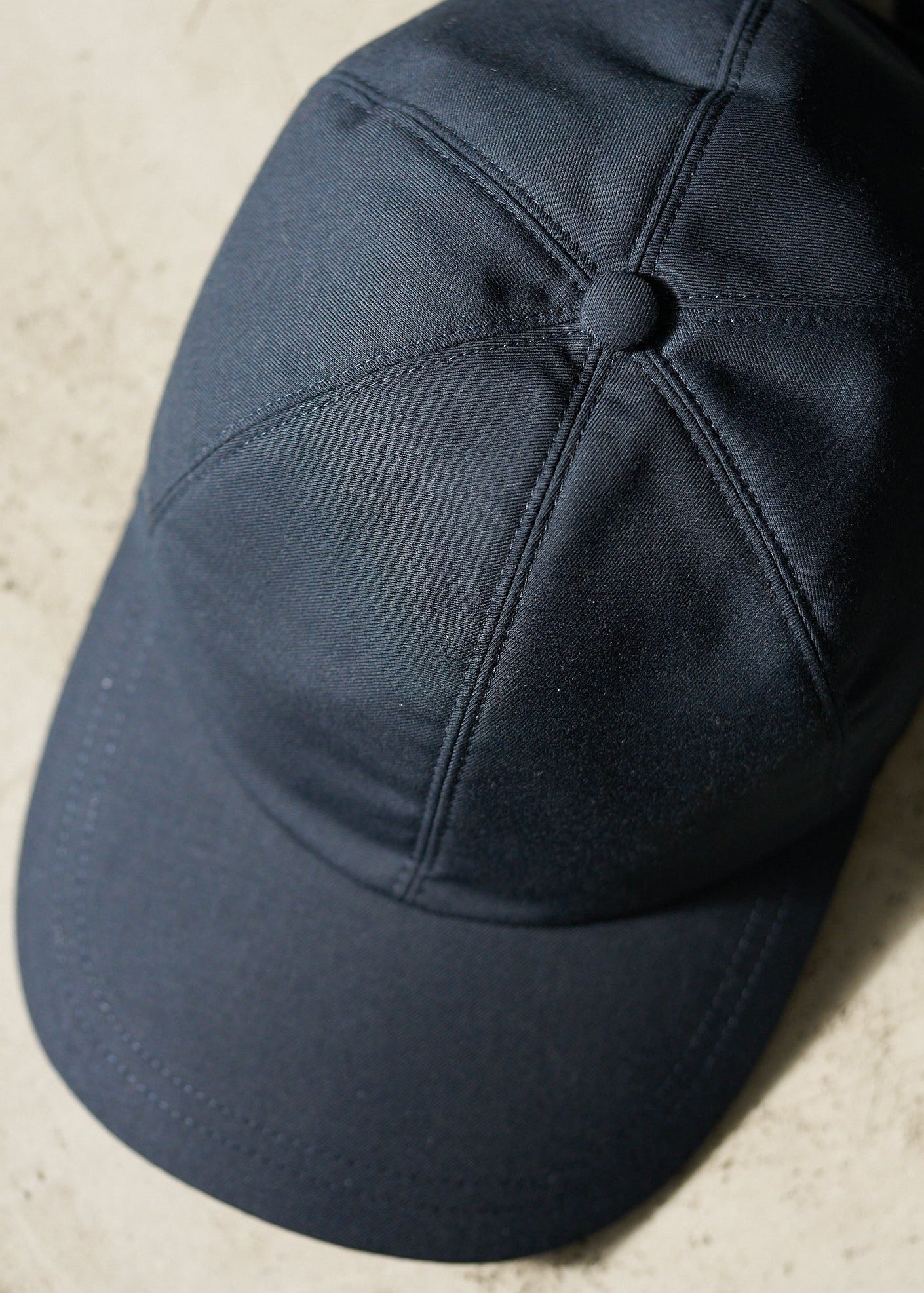 AUTER FABRIC BASEBALL CAP - Midnight