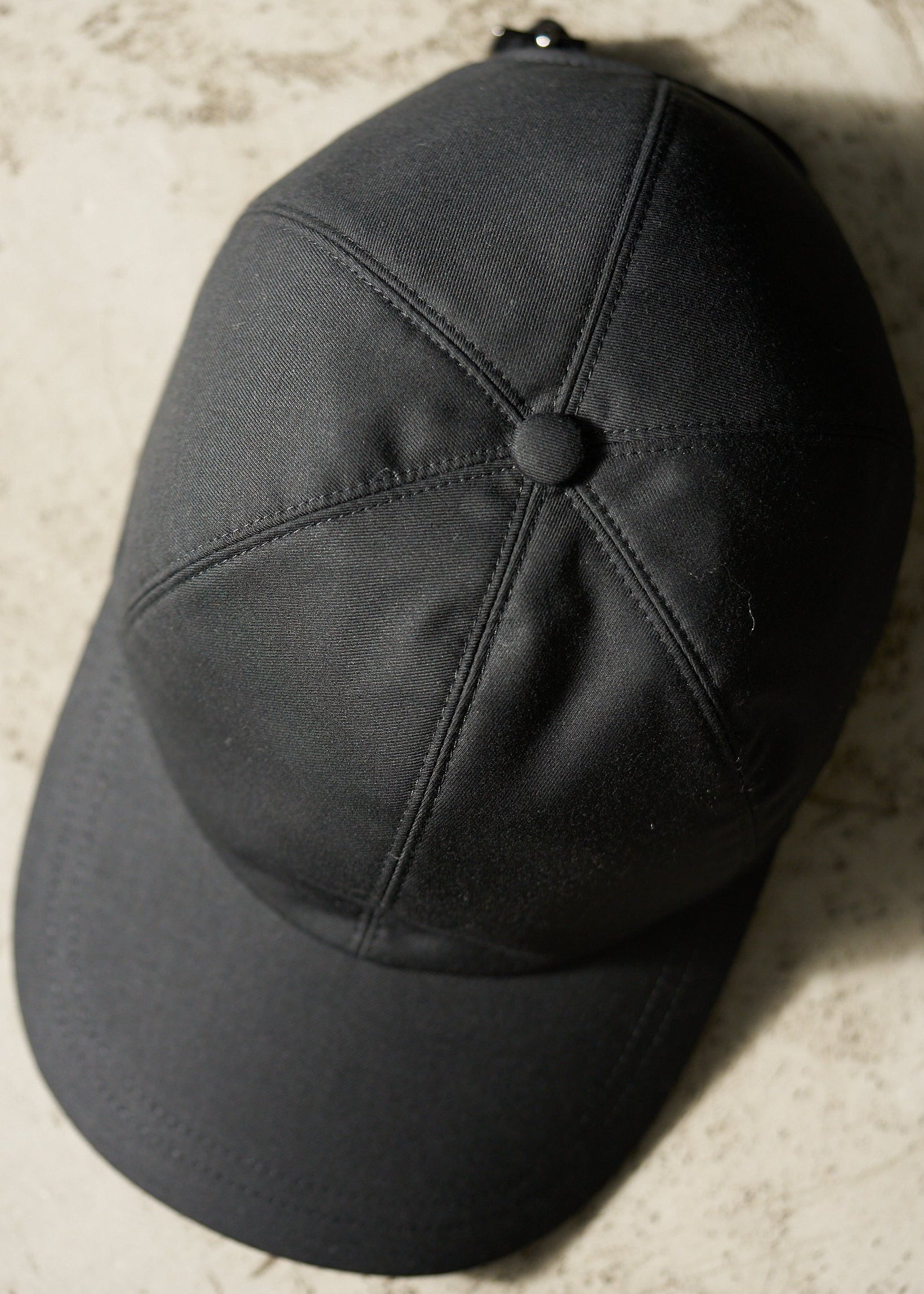 AUTER FABRIC BASEBALL CAP - Noir