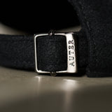 WOOL BASEBALL CAP - Noir