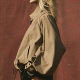 BLOUSON JACKET - Sand