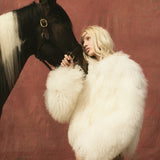 CROPPED MONGOLIAN - Ivory