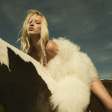 CROPPED MONGOLIAN - Ivory