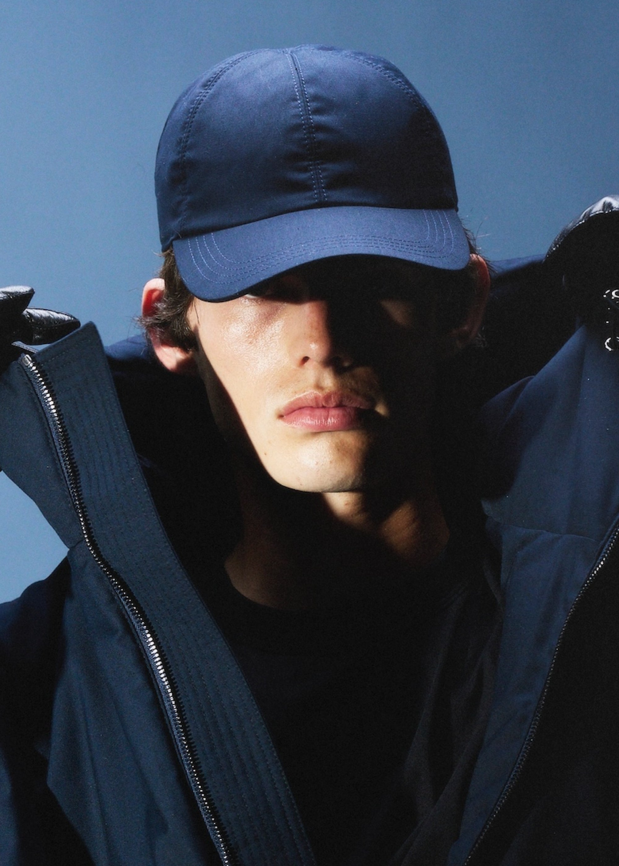 AUTER FABRIC BASEBALL CAP - Midnight
