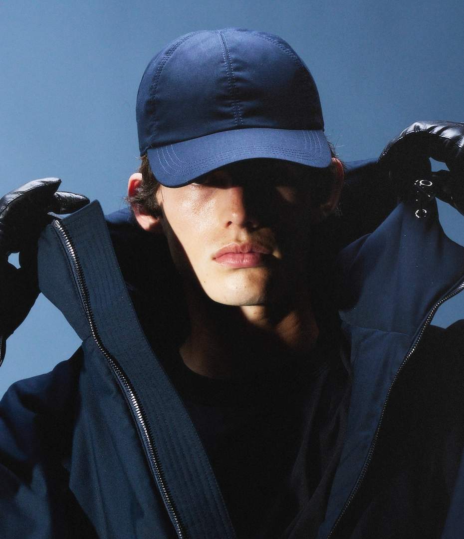 AUTER FABRIC BASEBALL CAP - Midnight