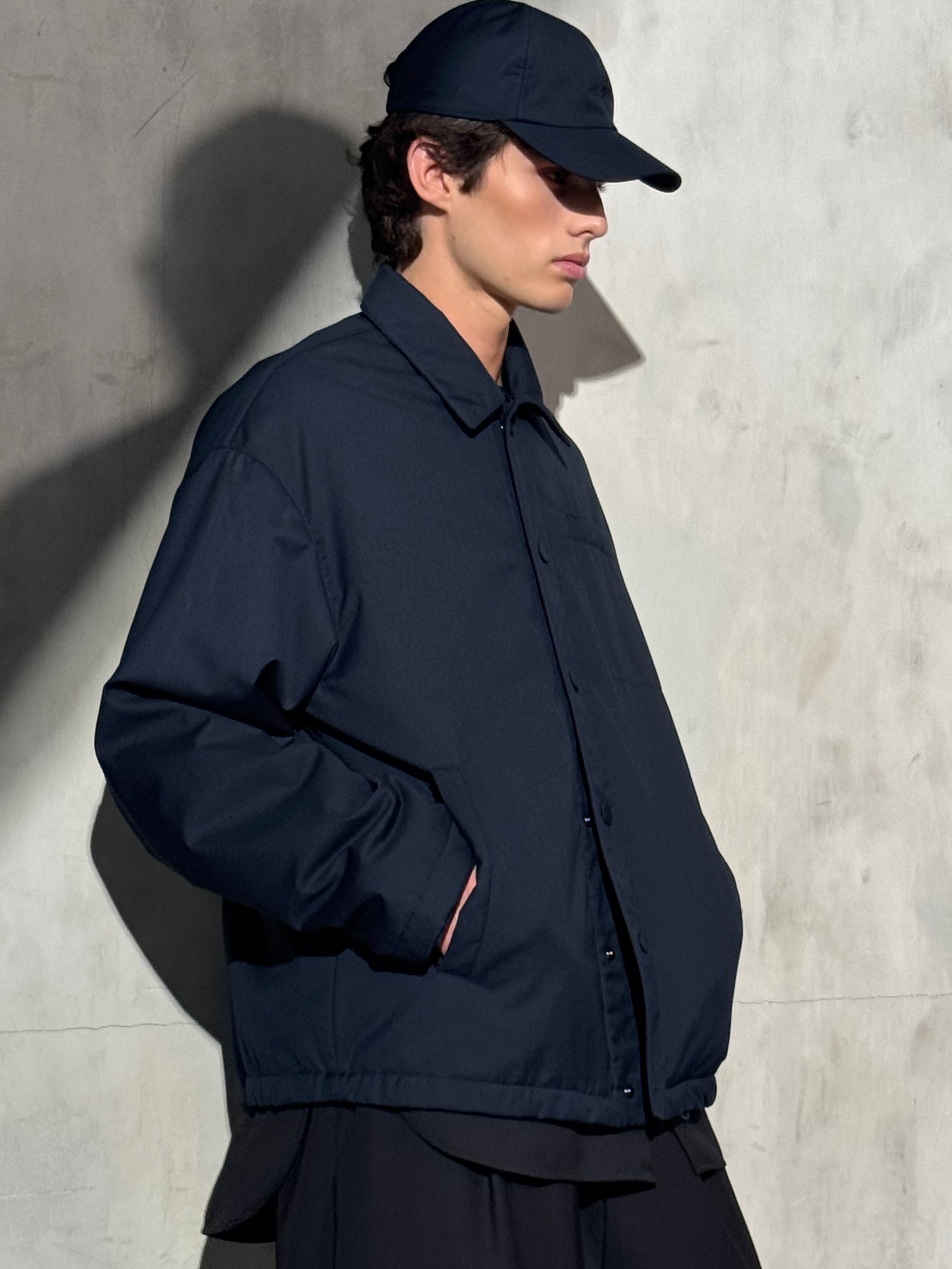 AUTER FABRIC BASEBALL CAP - Midnight