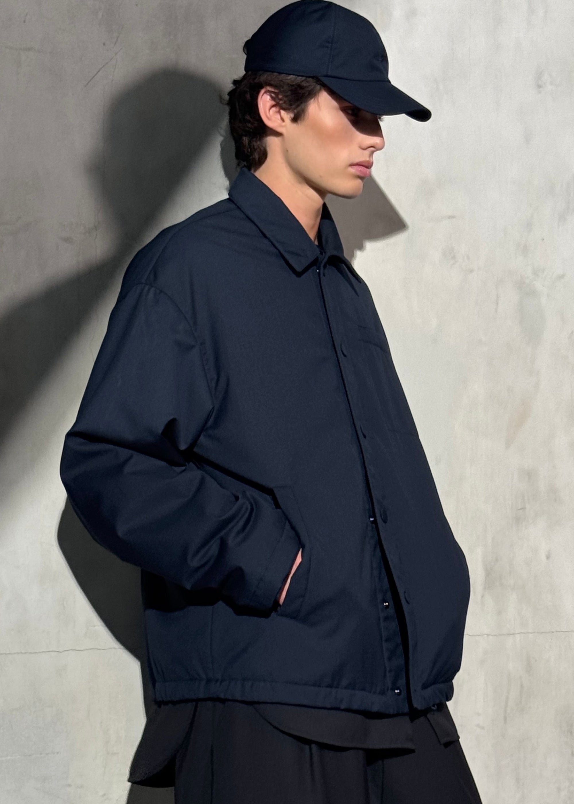 AUTER FABRIC BASEBALL CAP - Midnight
