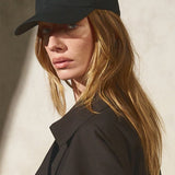 AUTER FABRIC BASEBALL CAP - Noir