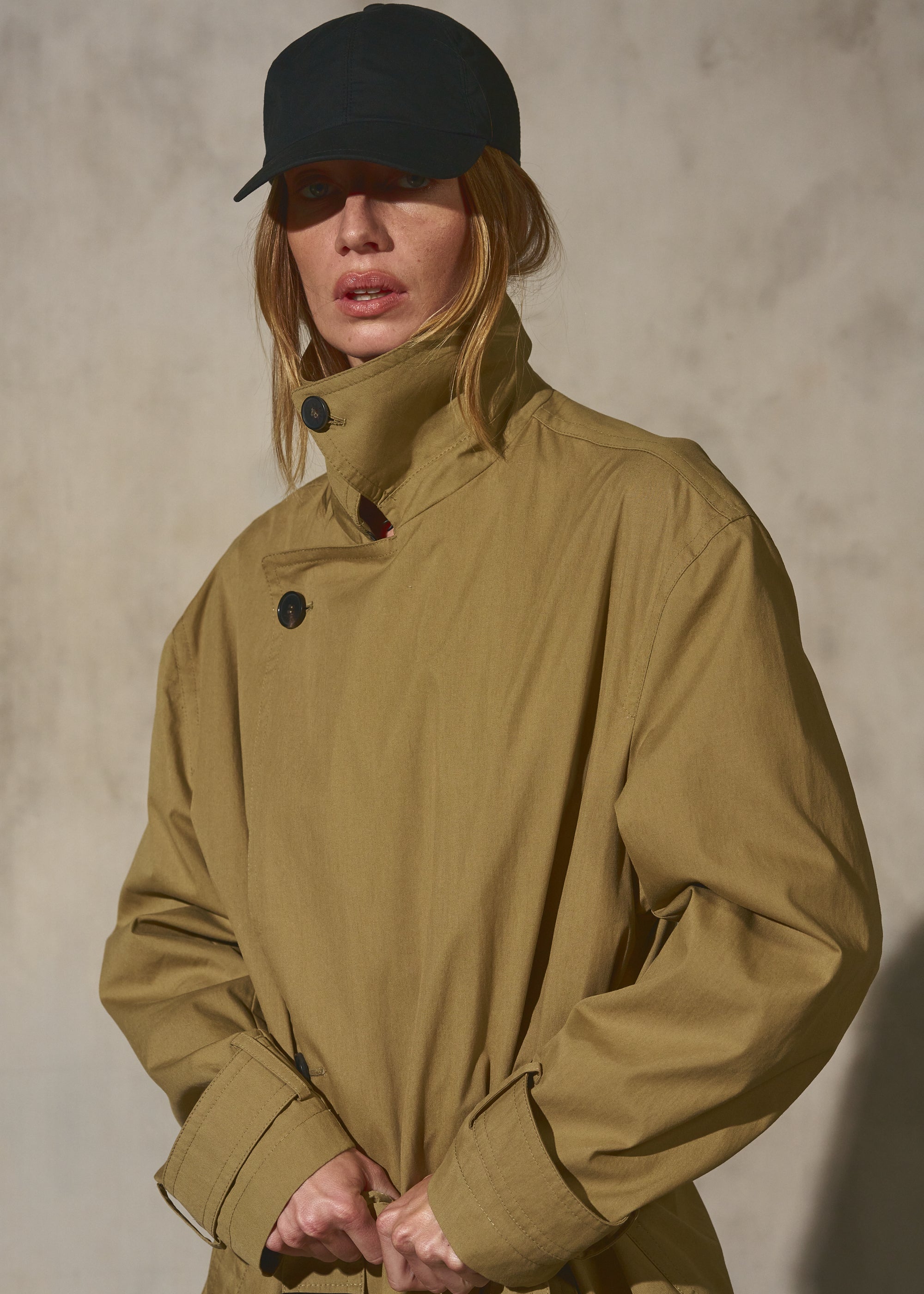 AUTER FABRIC BASEBALL CAP - Noir