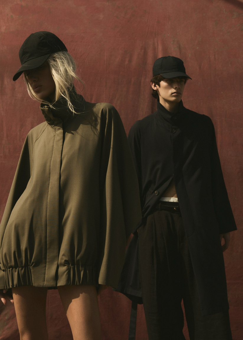 AUTER FABRIC BASEBALL CAP - Noir