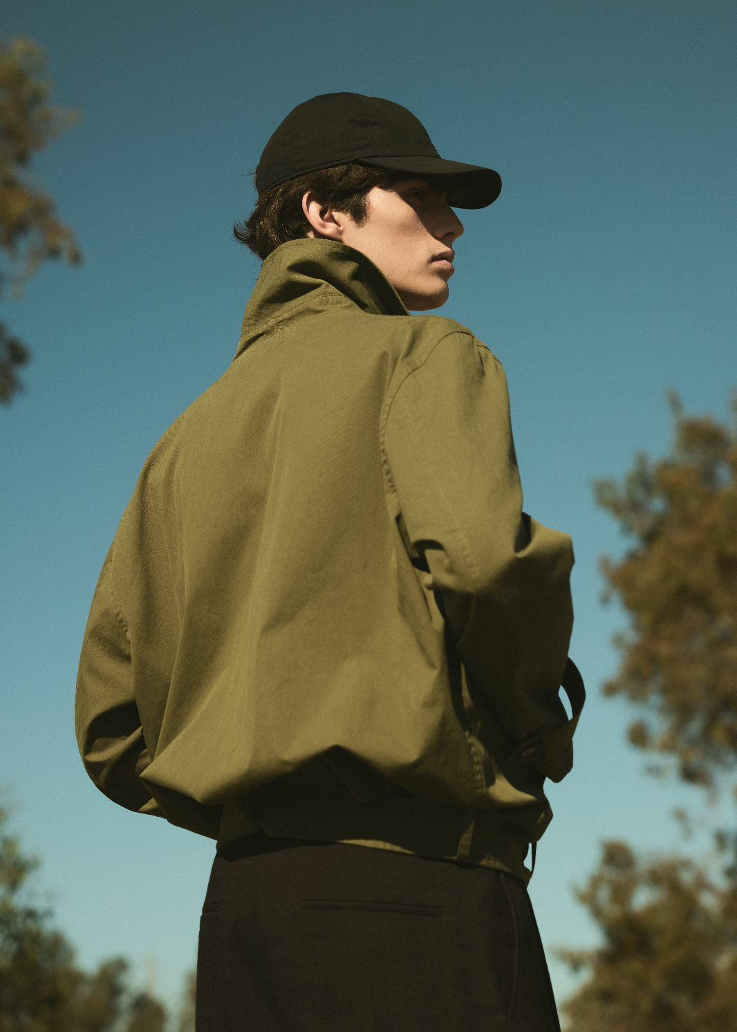 AUTER FABRIC BASEBALL CAP - Noir