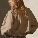 BLOUSON JACKET - Sand