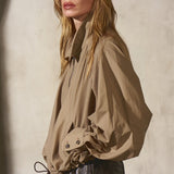 BLOUSON JACKET - Sand