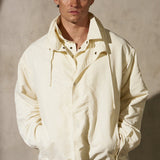 DOUBLE FRONT BOMBER - Cream