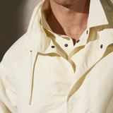 DOUBLE FRONT BOMBER - Cream