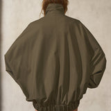 PAPERWEIGHT BATWING BOMBER  - Sage
