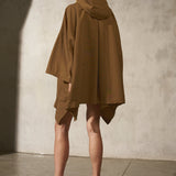 PAPERWEIGHT PONCHO - Latte