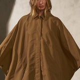 PAPERWEIGHT PONCHO - Latte