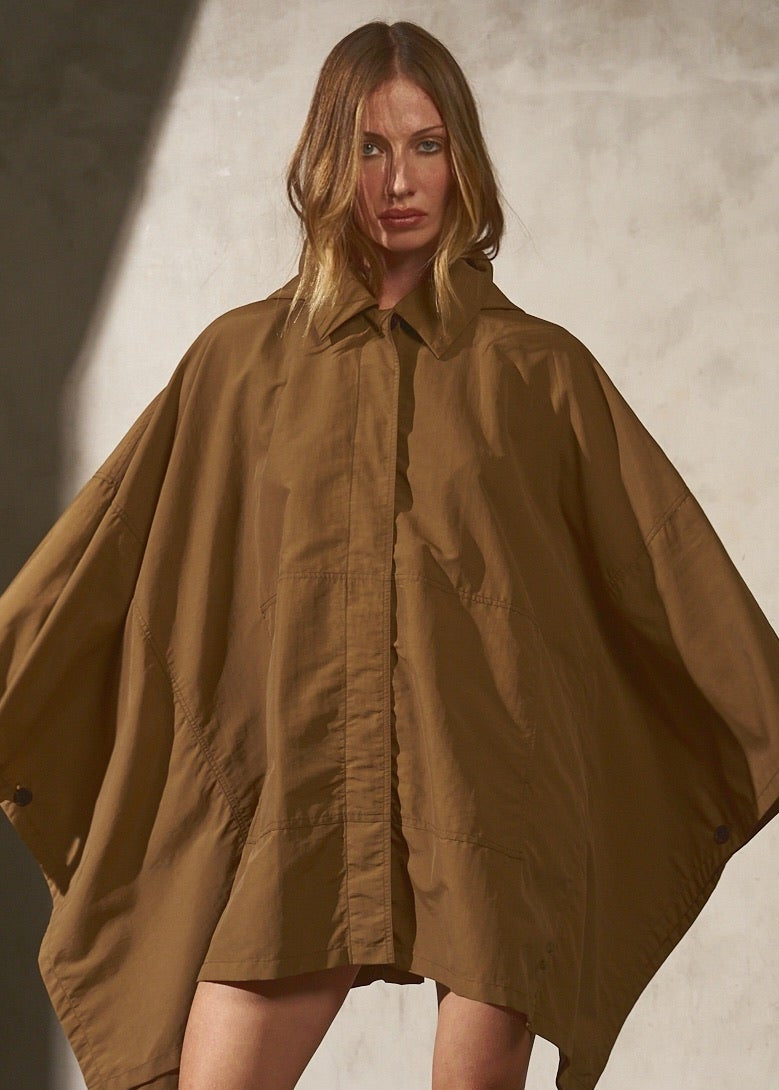 PAPERWEIGHT PONCHO Latte