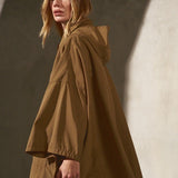 PAPERWEIGHT PONCHO - Latte