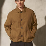 PAPERWEIGHT SHIRT JACKET - Latte