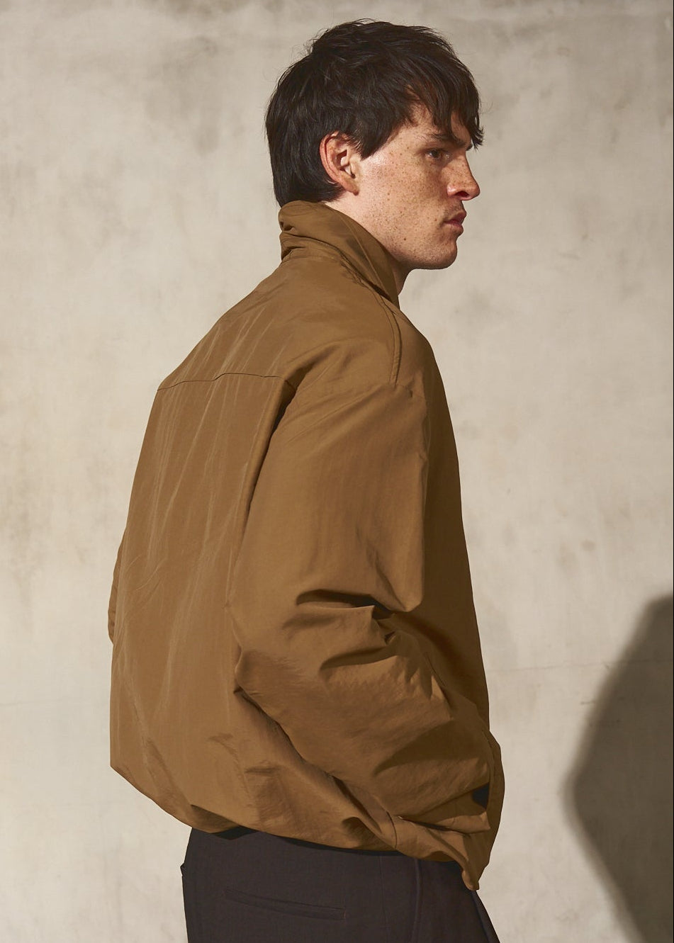 PAPERWEIGHT SHIRT JACKET - Latte