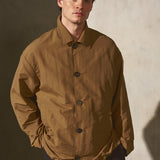 PAPERWEIGHT SHIRT JACKET - Latte