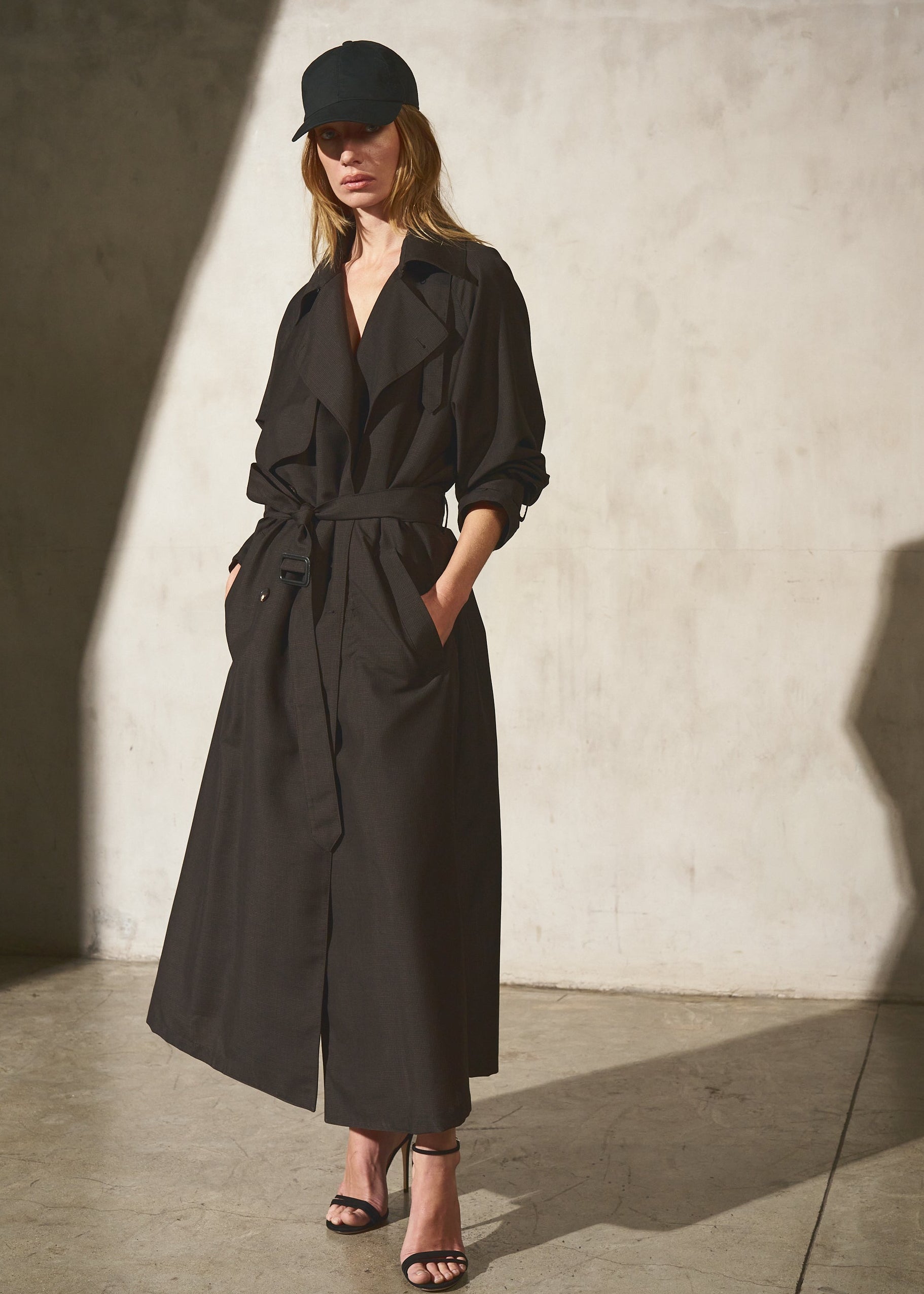 PAPERWEIGHT TRENCH - Espresso