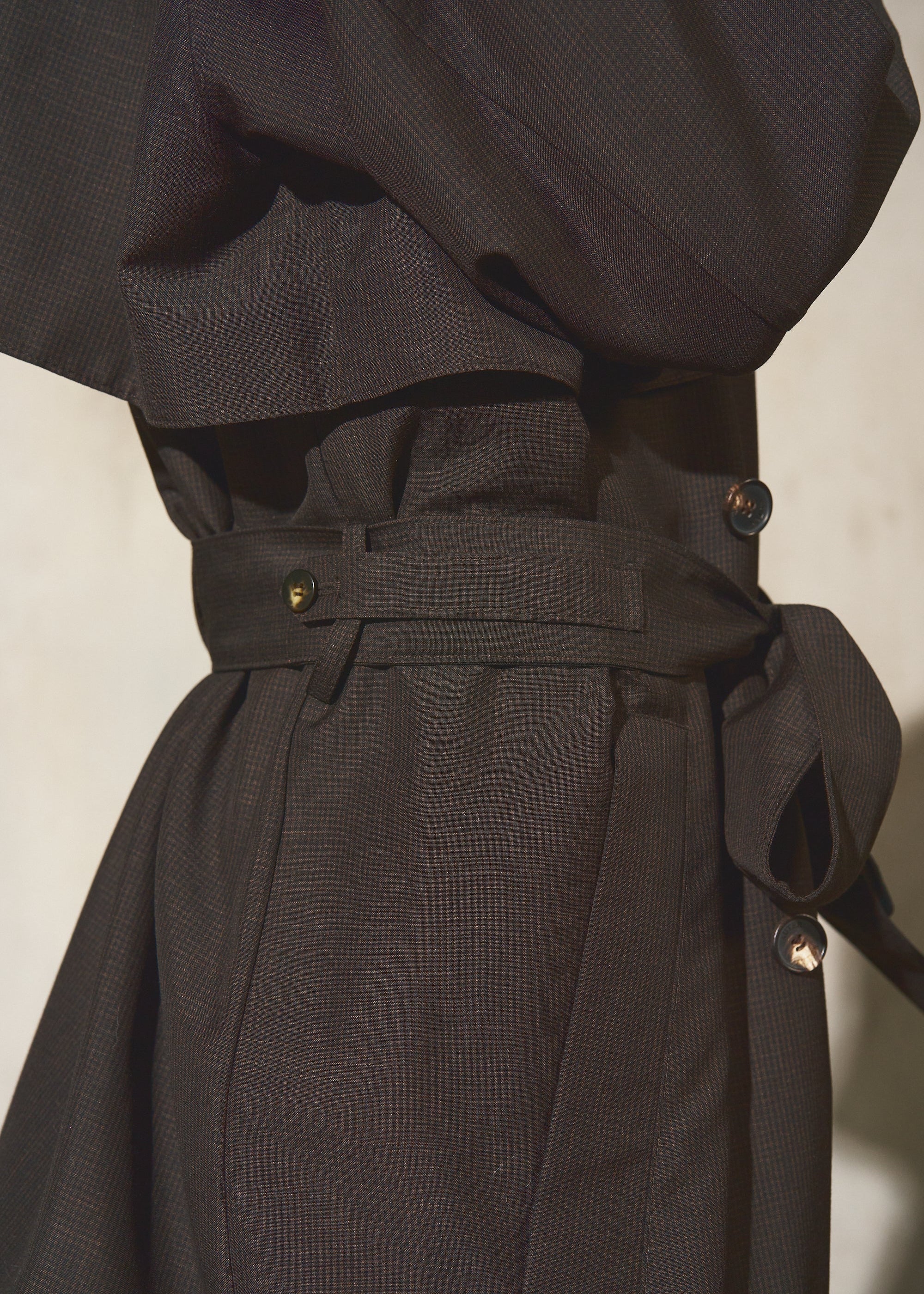 PAPERWEIGHT TRENCH - Espresso