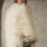 CROPPED MONGOLIAN - Ivory