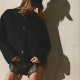 WOOL SUGAR BASEBALL CAP - Noir