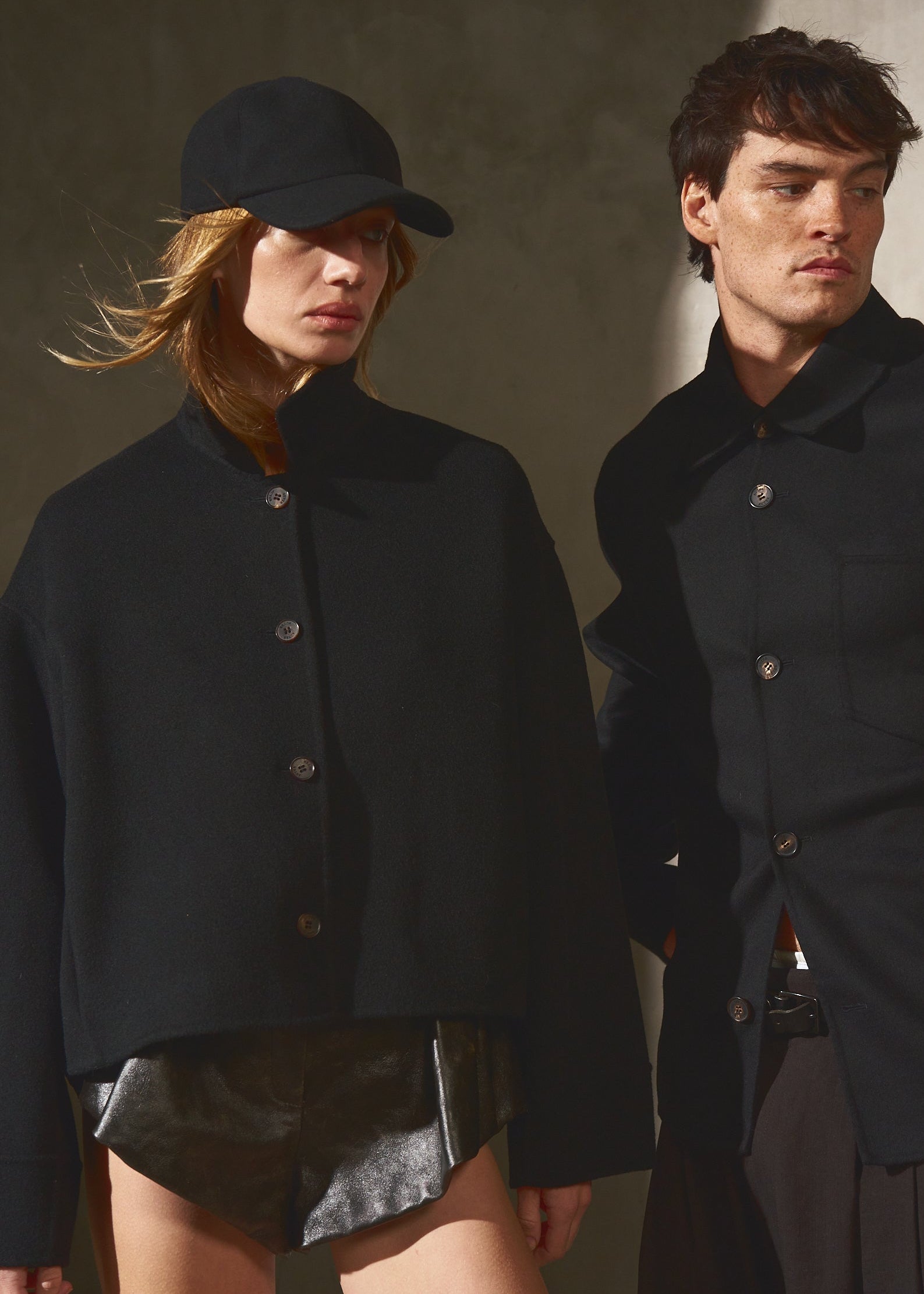WOOL SUGAR BASEBALL CAP - Noir