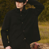 WOOL SUGAR BASEBALL CAP - Noir