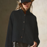 WOOL SUGAR BASEBALL CAP - Noir