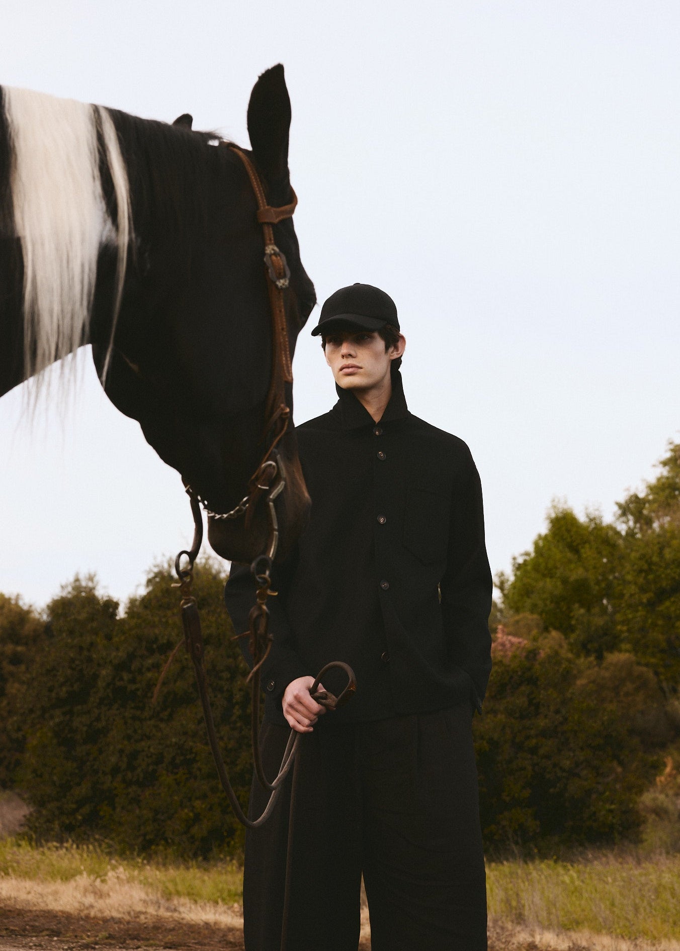WOOL SUGAR BASEBALL CAP - Noir