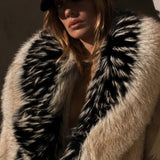 THE FOX JACKET - Sand Noir
