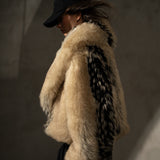 THE FOX JACKET - Sand Noir