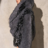 THE FOX JACKET - Smoke Noir