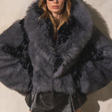 THE FOX JACKET - Smoke Noir