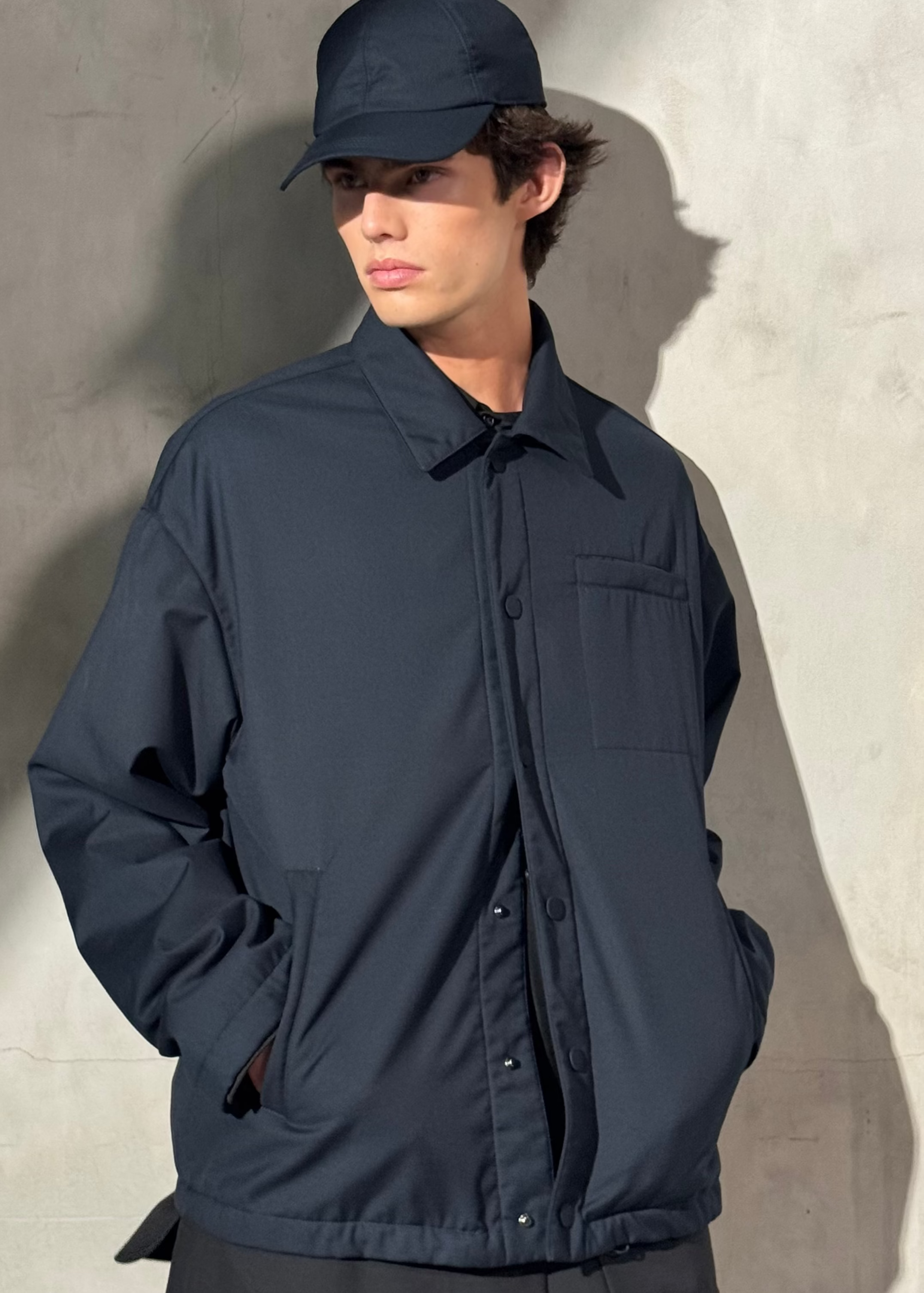 AUTER  SHIRT JACKET - Midnight