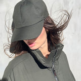 AUTER FABRIC BASEBALL CAP - Army