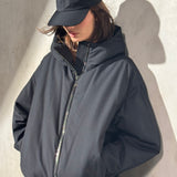 AUTER FABRIC BASEBALL CAP - Noir